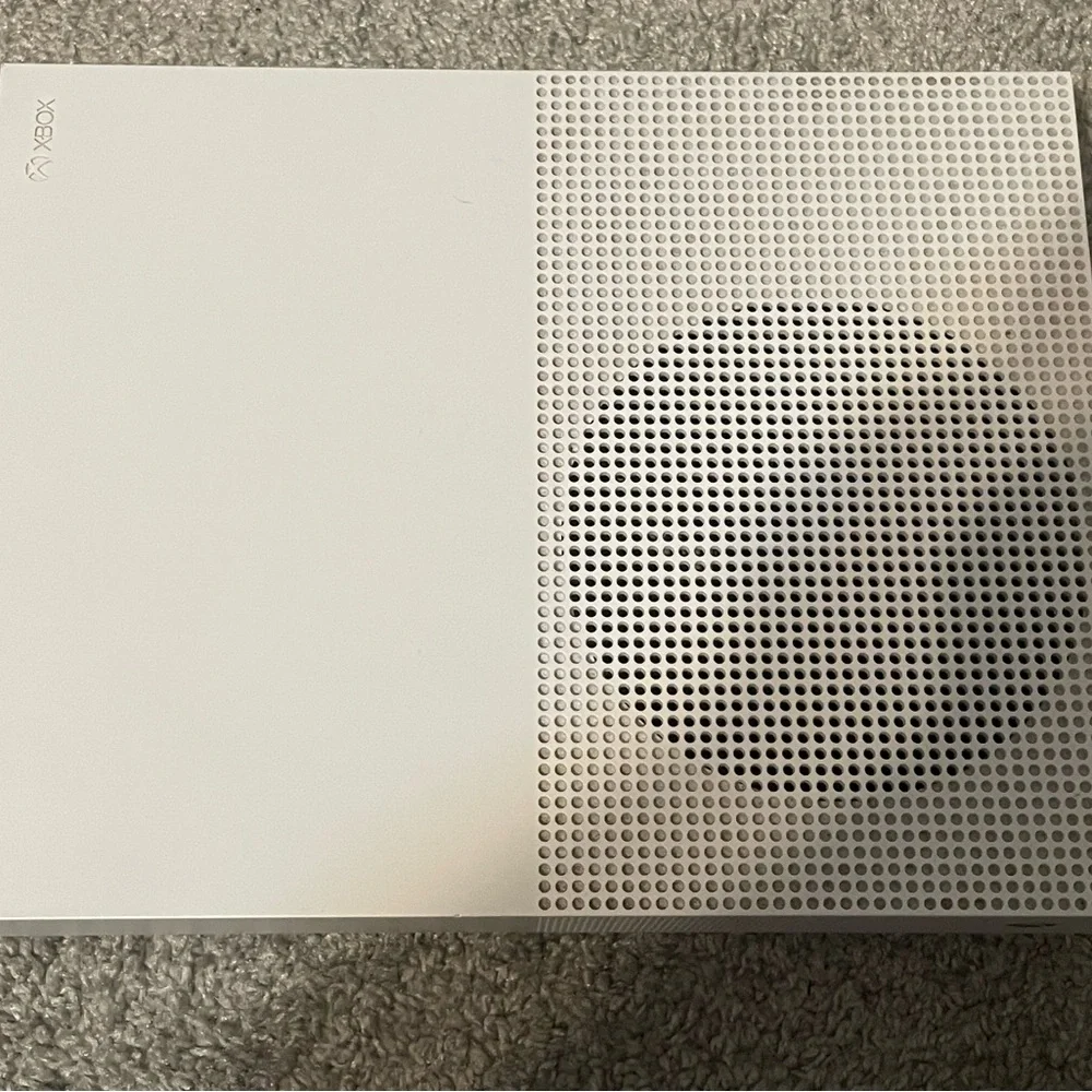 Black and White Gaming Console